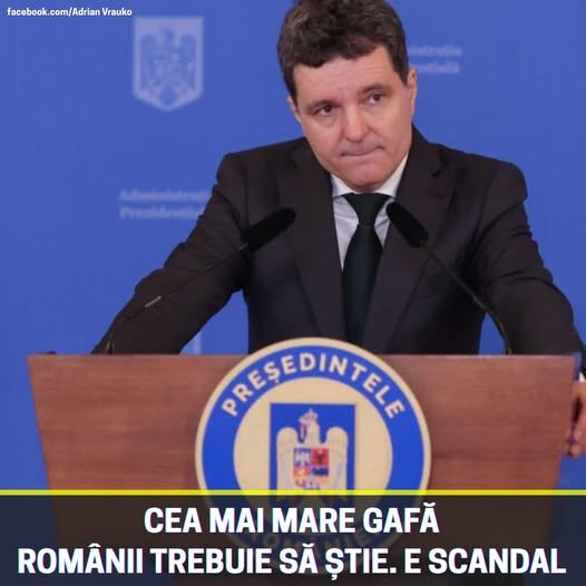 Ultima oră. Nicușor Dan a făcut cea mai mare gafă. Toți românii trebuie să știe