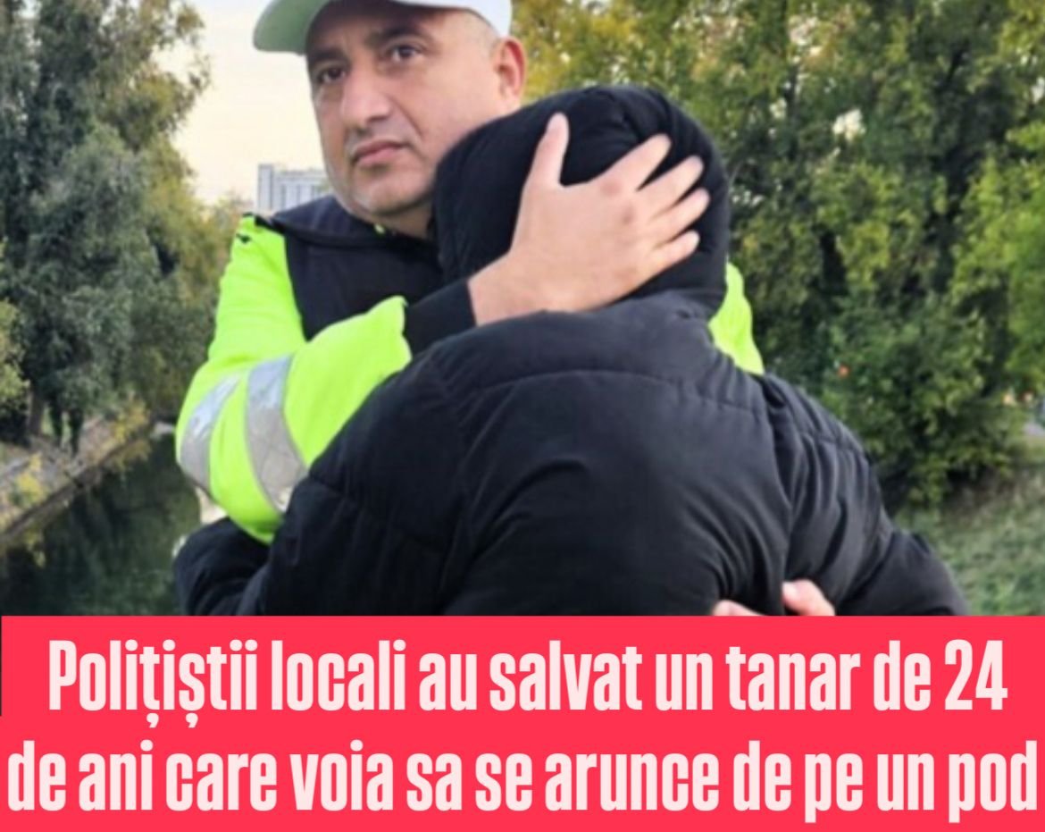 Tânăr student, salvat de la moarte de polițiștii locali