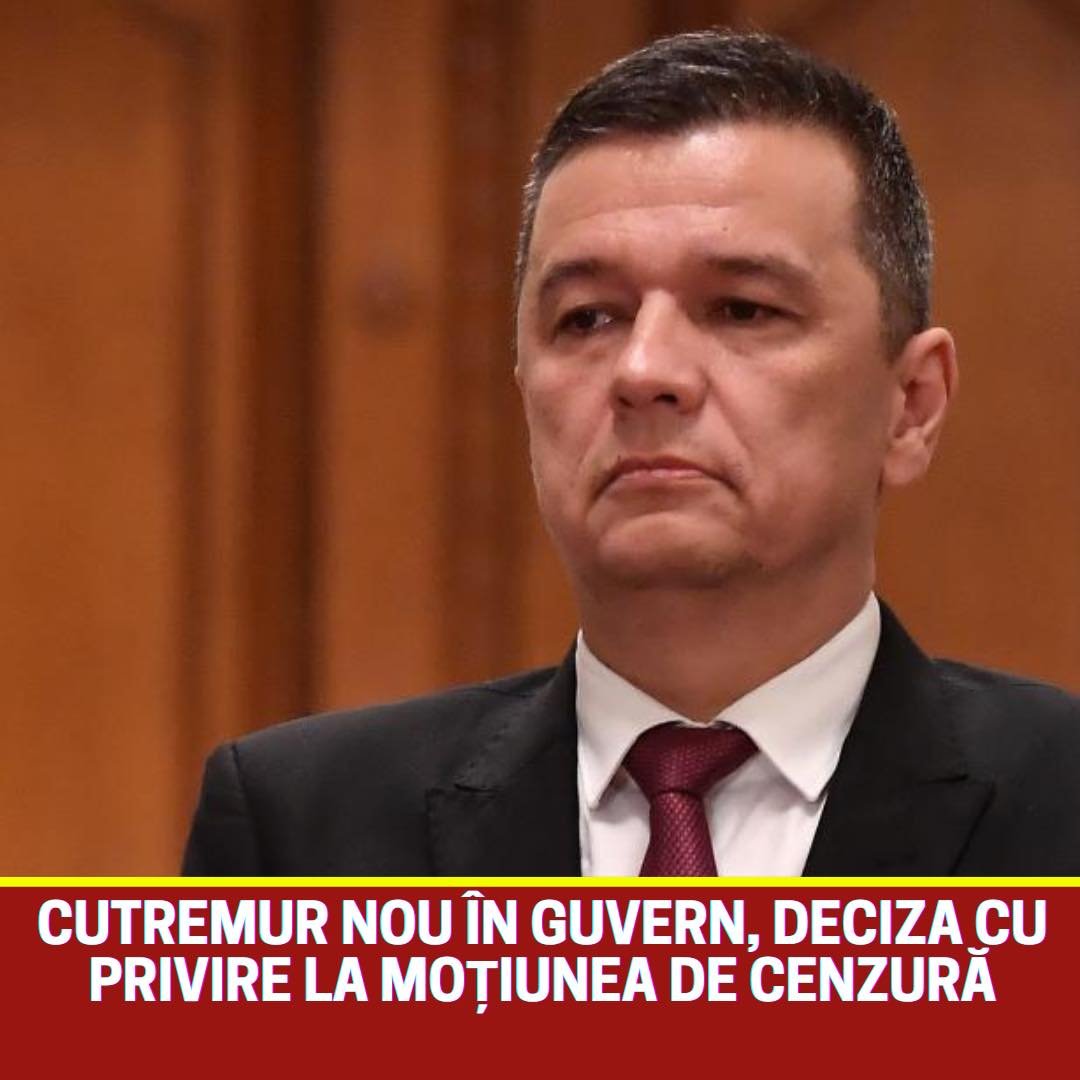 Cutremur nou în guvern. Sorin Grindeanu a luat decizia cu privire la moțiunea de cenzură