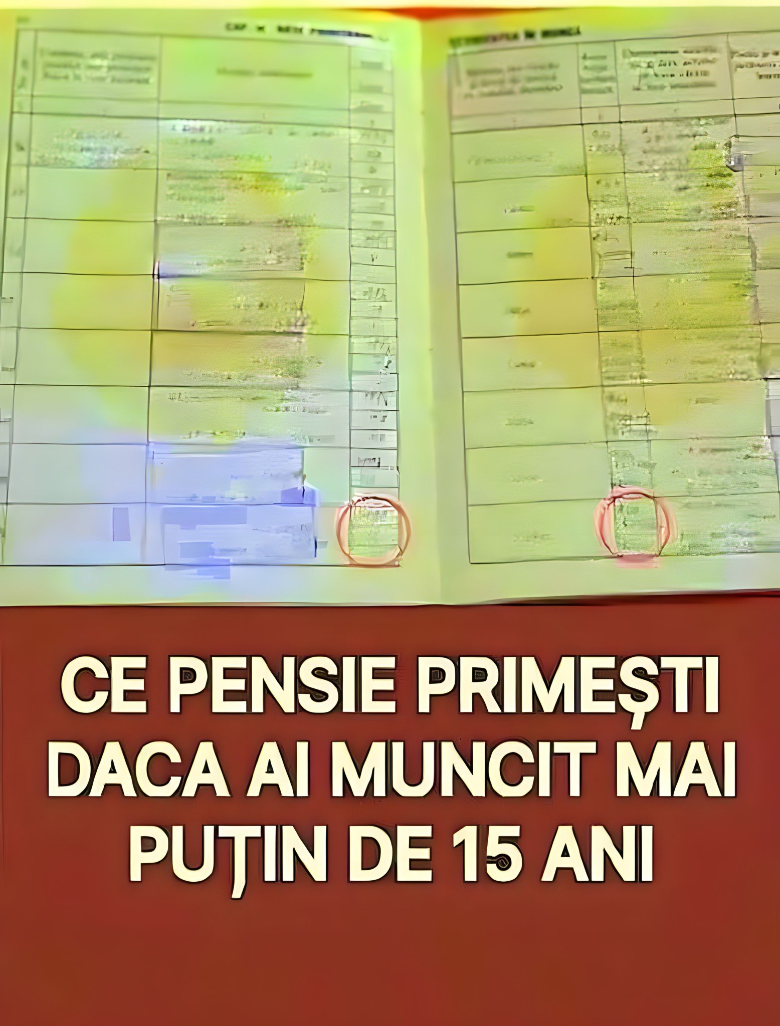 Ce primești dacă ai cotizat mai puțin de 15 ani.
