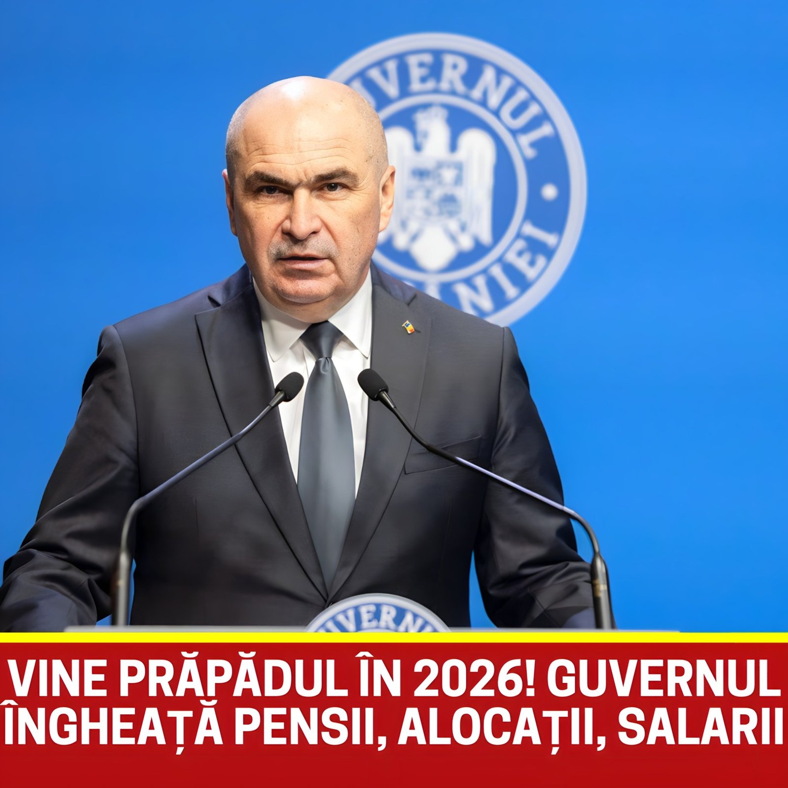 Ilie Bolojan prelungeşte austeritatea: Se îngheaţă pensii, salarii şi alocaţii în 2026